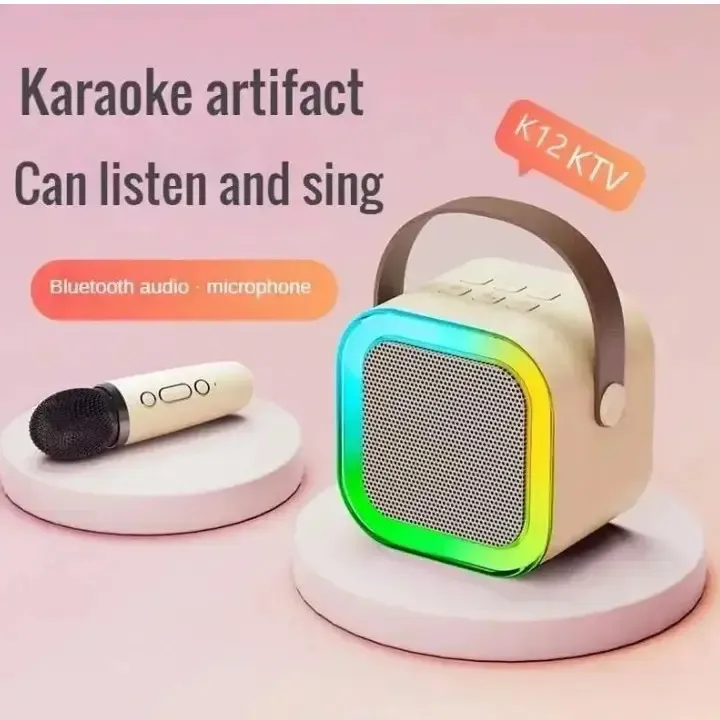 K12 Portable Bluetooth Karaoke Speaker with Wireless Microphone – All ...