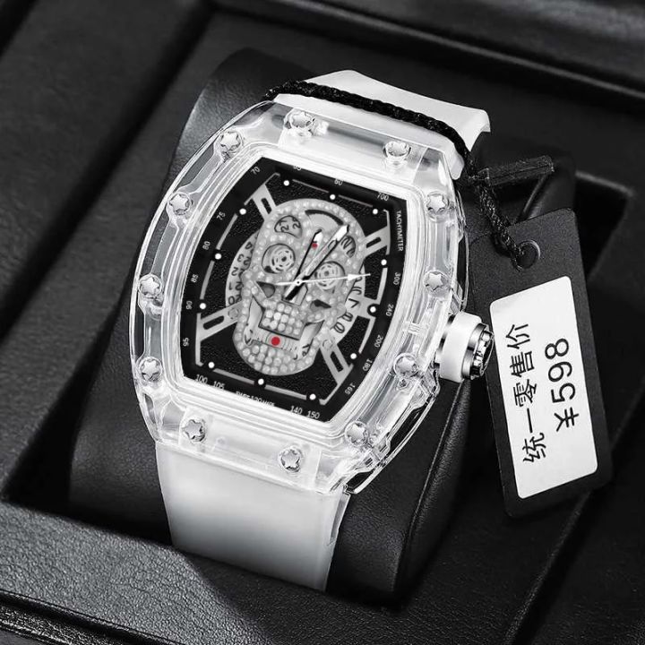 hublot white transparent watch price