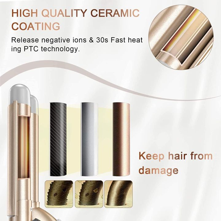 Hair%20Curler,%2025mm%20Hair%20Waver%20Curling%20Iron%20Wand%20Adjustable%20Temperature%20with%202%20Temperature%20Control%20for%20Long%20or%20Short%20Hair%20Styling,%20Curling%20Iron%20Large%20Wave%20Ceramic%20Wide%20Hair%20Crimpers,%20Gold%20-%20Image%203