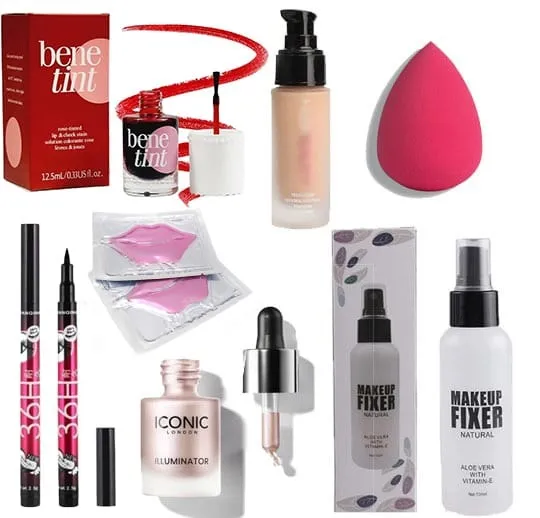 New Premium 7-in-1 Makeup Set – Luxury Beauty Essentials Kit for Face ...