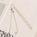 Mask Chain Crystal Love Heart Pearl Hanging Neck Glasses Chain Holder Rope. 