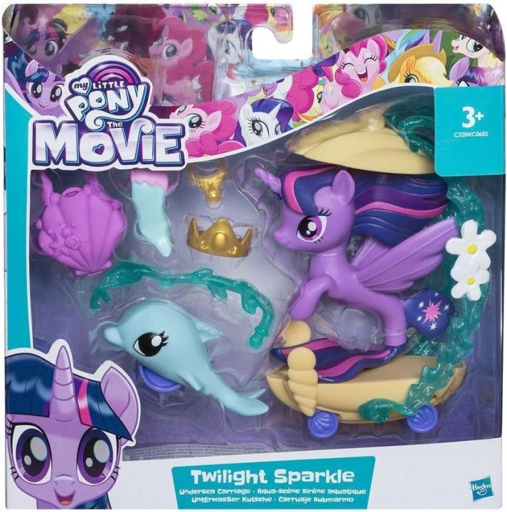 HASBRO My Little Pony The Movie Twilight Sparkle Undersea Carriage
