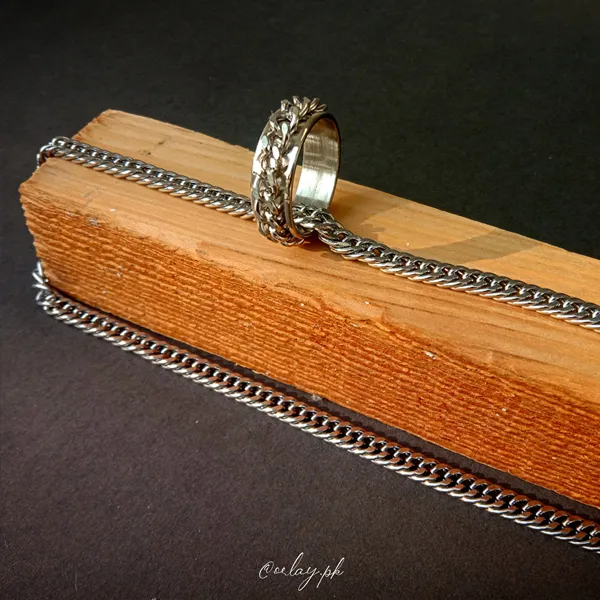 Stainless%20Steel%20Chain%20Ring%20Necklace%20For%20Men/%20Boys%20-%20Image%204