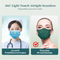 KN95 Masks 3D mask Morandi Black FFP2 mascarillas ce Certified fpp2 4 Layers safe Breathable mask Non-wove Reuseable Mouth Mask. 