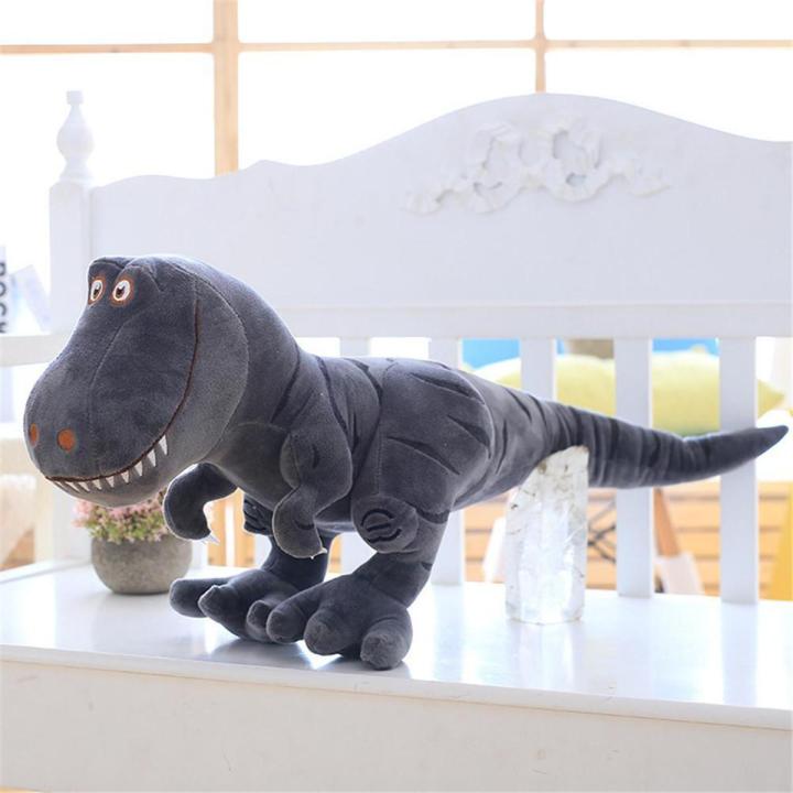 Birthday Gift Kids Stuff Toys Stuffed Toy Cartoon Tyrannosaurus Dinosaur Shape Plush Toy Throw Pillow Kids Girls Birthday Gift