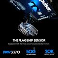 Pulsar Gaming Gears - Xlite V2 Mini Wireless Ultralight (55 g) High Performance Super Light and Fast Ergonomic Gaming Mouse 2.4Ghz 1ms 20000 DPI Optical Sensor PAW3370 (Mini, Wireless, Black). 