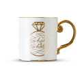 Ceramic Tea Cups Set- 1 Pc Large Coffee Mugs for Tea- Beautiful Coffee Cups. 