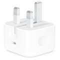 100% Original Iphone PD 20W  3 PIN UK Plug CHARGER | iPhone 20W Fast Adapter only | PD 20W Adapter for iPhone  | iPhone interface Type-C PD 20W Adapter. 