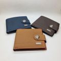 Dunbollu 2021 Men's Wallet: Genuine Leather, Compact Card Holder, Retro Style, High Quality Magnetic Lock Limited Edition Fashion Accessory. 