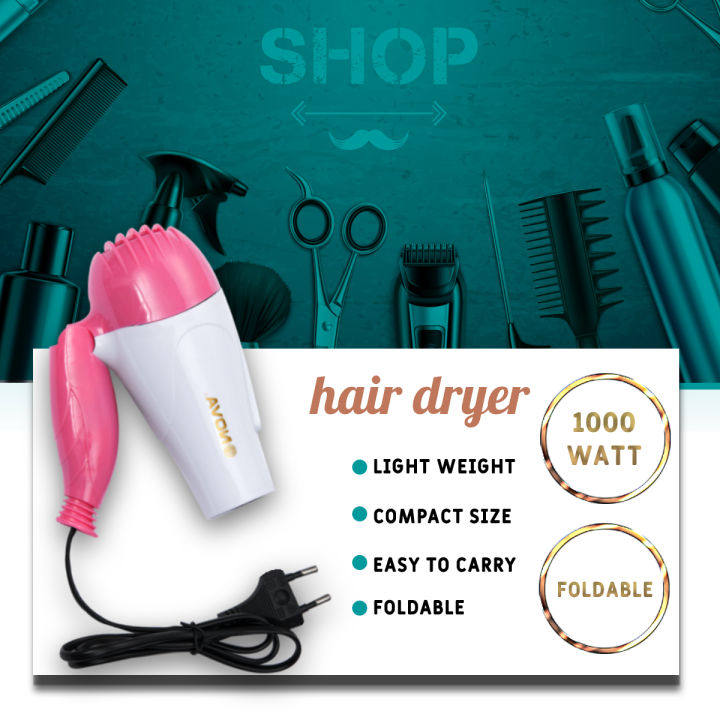 Professional foldable hair dryer machine for girls/men/women comes