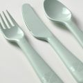 IKEA Kalas Cutlery Set 18 Piece Cutlert Set Mixed Colors Material Plastic. 