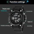 New Fashion Mens Watches Digital Electronic Sport Watches Mens Necklace Wristwatch Date Luxury Men Business Casual Watch. 