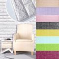3D Brick Wallpaper, Brick Pattern Wall Stickers, Self- Adhesive Wallpaper for Living Room Bedroom. 