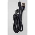 Original Bytech Leather Fast Charging Micro-USB cable. 