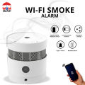 WBM Wifi Sm𝑜ke Alarm Wifi Sm𝑜ke Detector | Safety Alarm. 