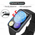 For Huawei Watch Fit 2 1-3PCS 9D Curved Soft Edge Protective Glass For Huawei Huawey Watch Fit2 WatchFit2 Screen Protector Smartwatch Cover Film. 