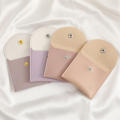 Ring Bag Jewelry Storage Bag Packaging Bag Earrings Bag Bracelet Storage Bag PU Jewelry Bag Leather Jewelry Bag. 