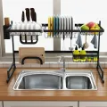 Kitchen Sink Rack, Dish Drying Over Sink, Durable and Space-Saving Organization. 