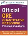 Official GRE Quantitative Reasoning Practice Questions. 