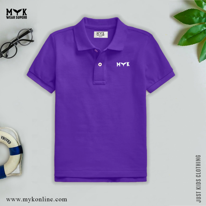 MYK Polo shirt for baby Boys Daraz.pk