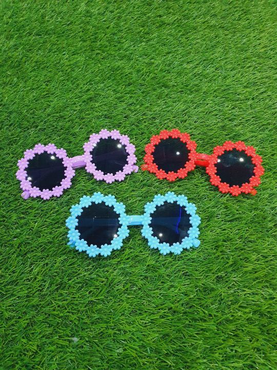 Fashion Girls Sunglasses Cute Round Frame Children Summer Outdoor UV Protection Sunglasses