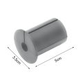 Rubber Cable Protector Starlink Cable Protector Kit 4pcs Rubber Bushings for Wall Hole Sealing Ethernet Cable Grommet Cover Protect Cables with Ease Wall Cable Routing Kit. 