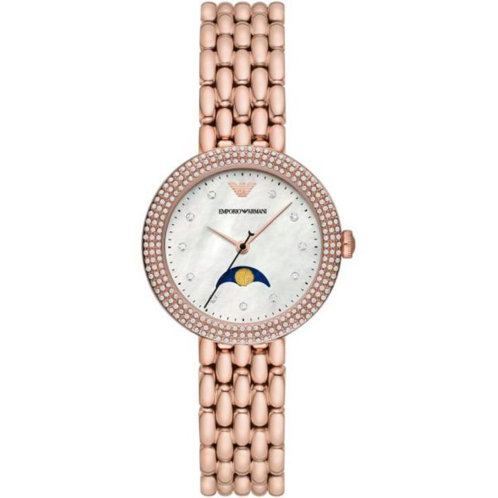 Emporio Armani AR11462 Stainless Steel Wrist Watch for Girls / Watch For Women