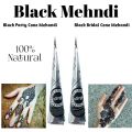 pack of Black Mehndi Cone Party & Bridal , Mehandi Art. 
