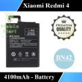 Xiaomi Redmi 4 Battery BN42 Replacement Premium Quality 4100mAh For Xiaomi Redmi 4. 