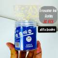 Erasable Ink Cartridges Pack of 30 Ink Refills Alitabooks Ink. 