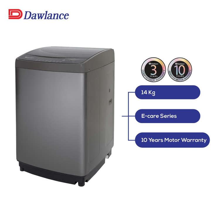 Dawlance DWT 1470 PL 14 kg Fully Automatic Top Load Washing Machine e-care Series