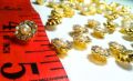 Pack of 20pcs, Rhinestone Pearl Flatback Pearl, Pearl Flower, about 8mm, DIY Art & Craft.. 