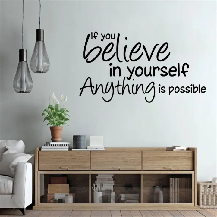 Image result for Motivation Vinyl Wall Sticker Dream Phrase Quotes For Office Room House ...