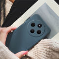 Tokifu For Redmi 14C Back Cover Matte Simple Solid Color Soft Silicone TPU Case. 