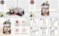 360 Degree Rotating Makeup Organizer. 