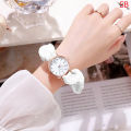 Stylish Scrunchies Watch for Girls - Fashionable Analog Wristwatch with Trendy Hair Scrunchie Band Stylish Girl Watch SB FIT®. 