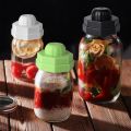 2pcs Universal Vacuum Jar Sealer Vacuum Jar Sealer Silicone Sealer Food Sealing Packaging Tools Jars Canning Storage Lid. 