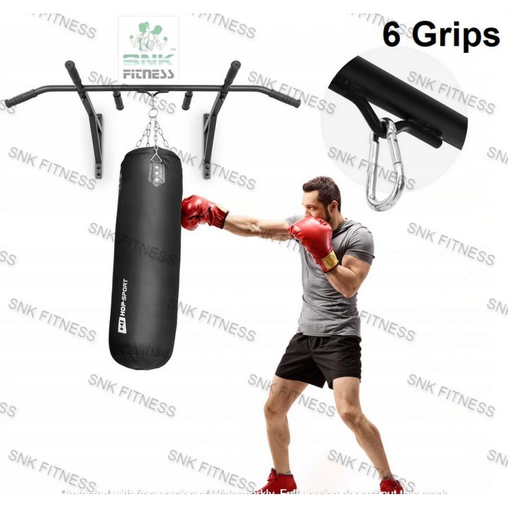 High%20Quality%206%20Grips%20Wall%20Mounted%20Pull%20Up%20Bar/Chin%20up%20bar%20(Boxing%20Bag%20Hanging)%20-%20Image%202
