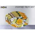 Patex Melamine Inspire Tray set of three. 