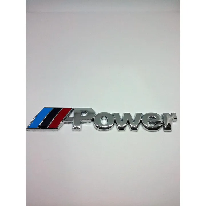 Power Stripe Badge Emblem Sticker | Daraz.pk