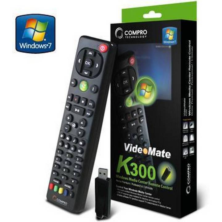 Compro VideoMate K300 Media Centre Remote Control Brand New Box Pack Original Product