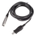 3M USB Male to XLR Female Microphone USB MIC Link Cable. 