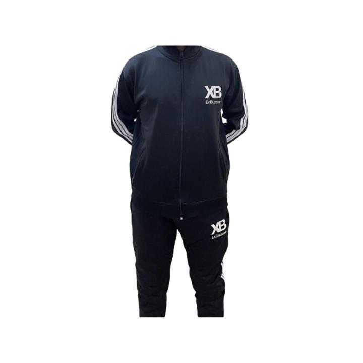 German imported Track Suit Black Zipper