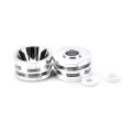 2pcs/lot SMO Reflector With XPL Gasket For Convoy S2+/S3 Flashlight Silver Color Convoy Flashlight Smooth Reflector 20*12mm. 