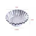 100pcs Disposable Round Egg Tart Mold Aluminum Foil Cups Baking Cookie Pudding Cupcake Mould. 