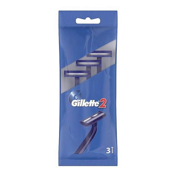 Gillette G2 Shaving Razor Bag of 3