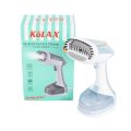 KOLAX Handheld Garment Steamer, Horizontal & Vertical Use, Fast Heat, Powerful Ceramic Steam Nozzle, 1500W, Handheld Steamer for Clothes 350 ML Water Tank, Detachable Fabric Brush, Lint Brush, Steam Iron Press Portable, Ironing, Garment Steamer, |. 