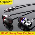3.5MM Type C Hifi 4D Sound Heavy Bass Headphone Wired Gaming Sport Earphone Wire Earbuds Stereo Headset Music Handsfree Earpiece. 