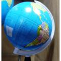 World Globe Earth Teaching Geography Map Home Office School Table Map Small size. 