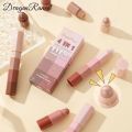 • DRAGON RANEE 2pcs box 4 In 1 Pearlescent Matte Eyeshadow Pencil Set Long Lasting Waterproof Glitter Highlighter DR89. 